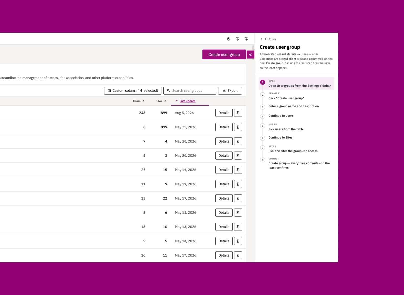 Flow automation